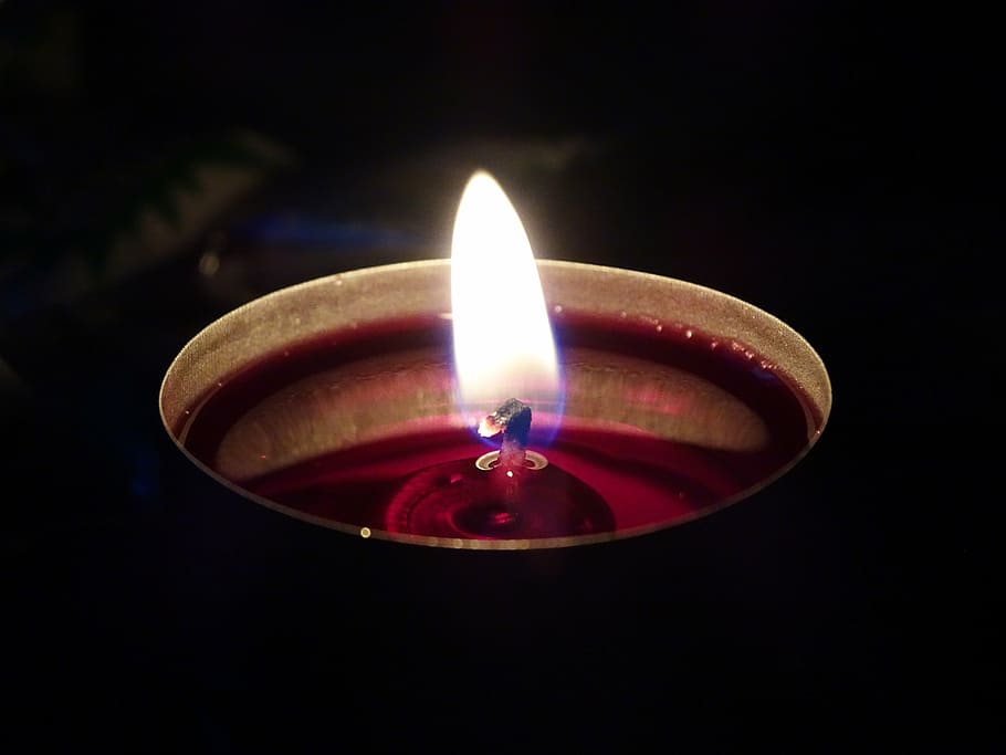 candle, flame, candlelight, prayer, candles, candle wax, fire HD wallpaper