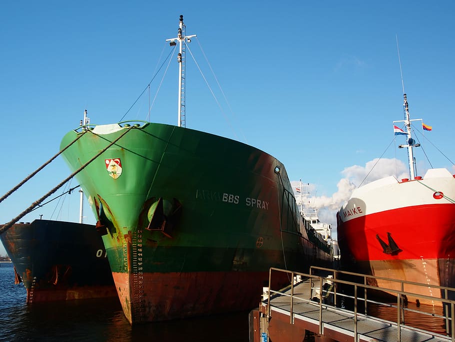 ship, bbs, spray, port, amsterdam, shipping, freighter, nautical vessel HD wallpaper