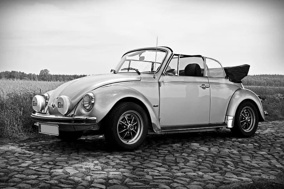 oldtimer, vw, vw beetle, convertible, classic, volkswagen, volkswagen vw HD wallpaper
