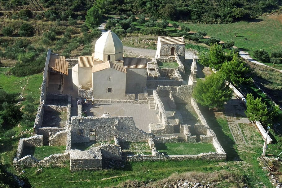 zakynthos, greece, architecture, monastery, church, buildings HD wallpaper