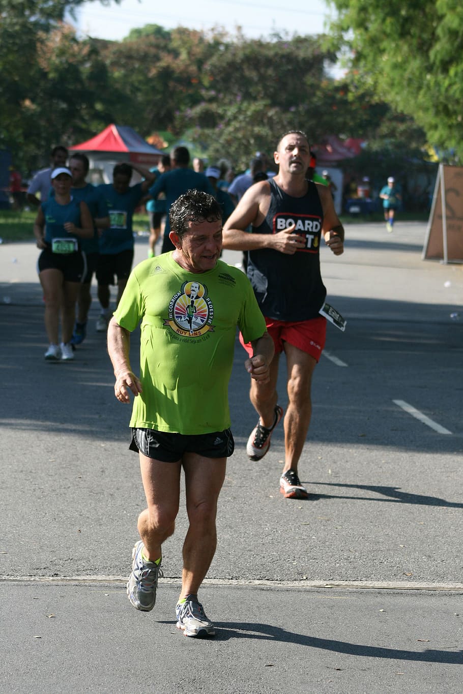 sock, marathon, effort, determination, real people, full length HD wallpaper