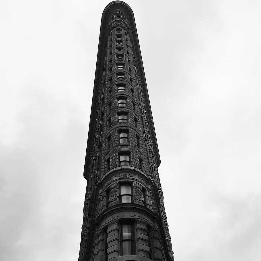 building, nyc, architecture, black And White, tower, built Structure HD wallpaper