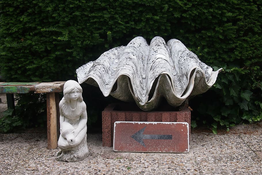 image, grey, park, statue, art and craft, sculpture, representation HD wallpaper