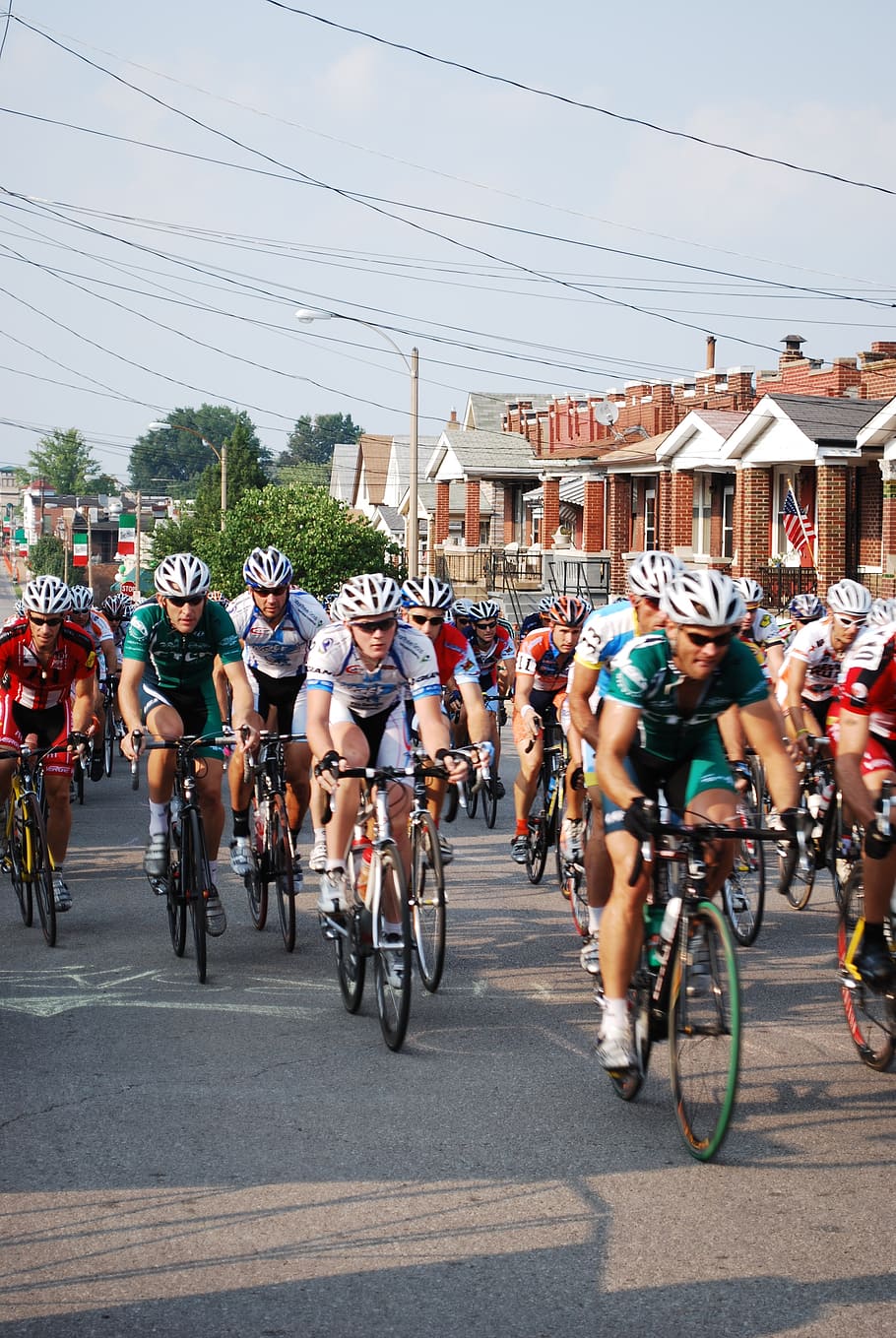 bicycle, competition, race, competitive, transportation, road HD wallpaper