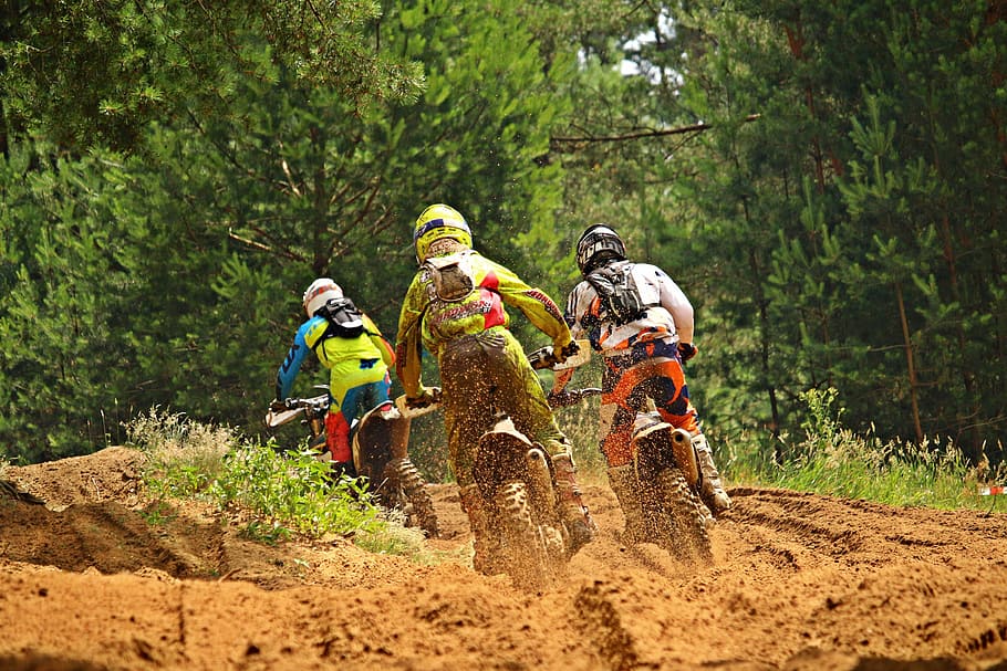 Motocross, Race, Enduro, Sport, Dirtbike, driver, motocross ride