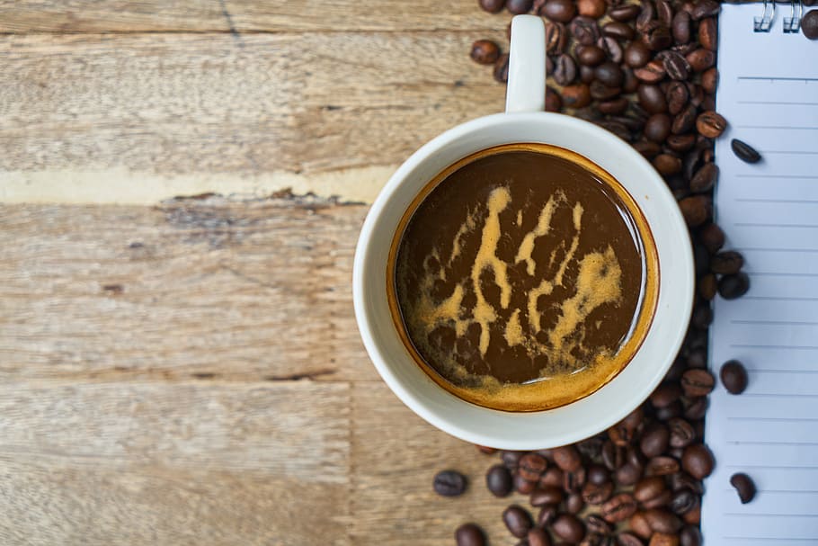 coffee, core, background, food, photography, wood, espresso HD wallpaper