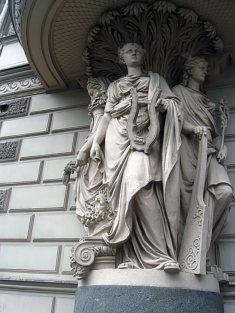 statue, building, peter, russia, sculpture, art and craft, representation HD wallpaper