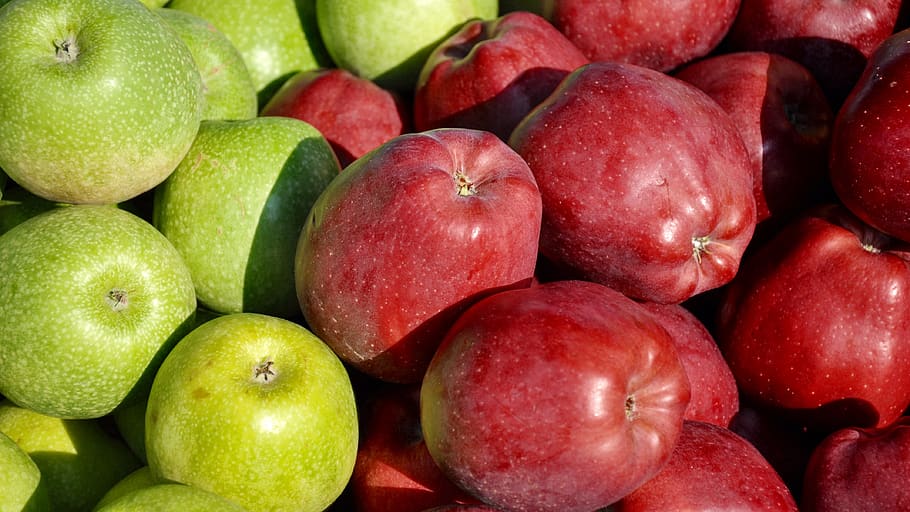 apple, fruit, food, healthy eating, food and drink, wellbeing HD wallpaper