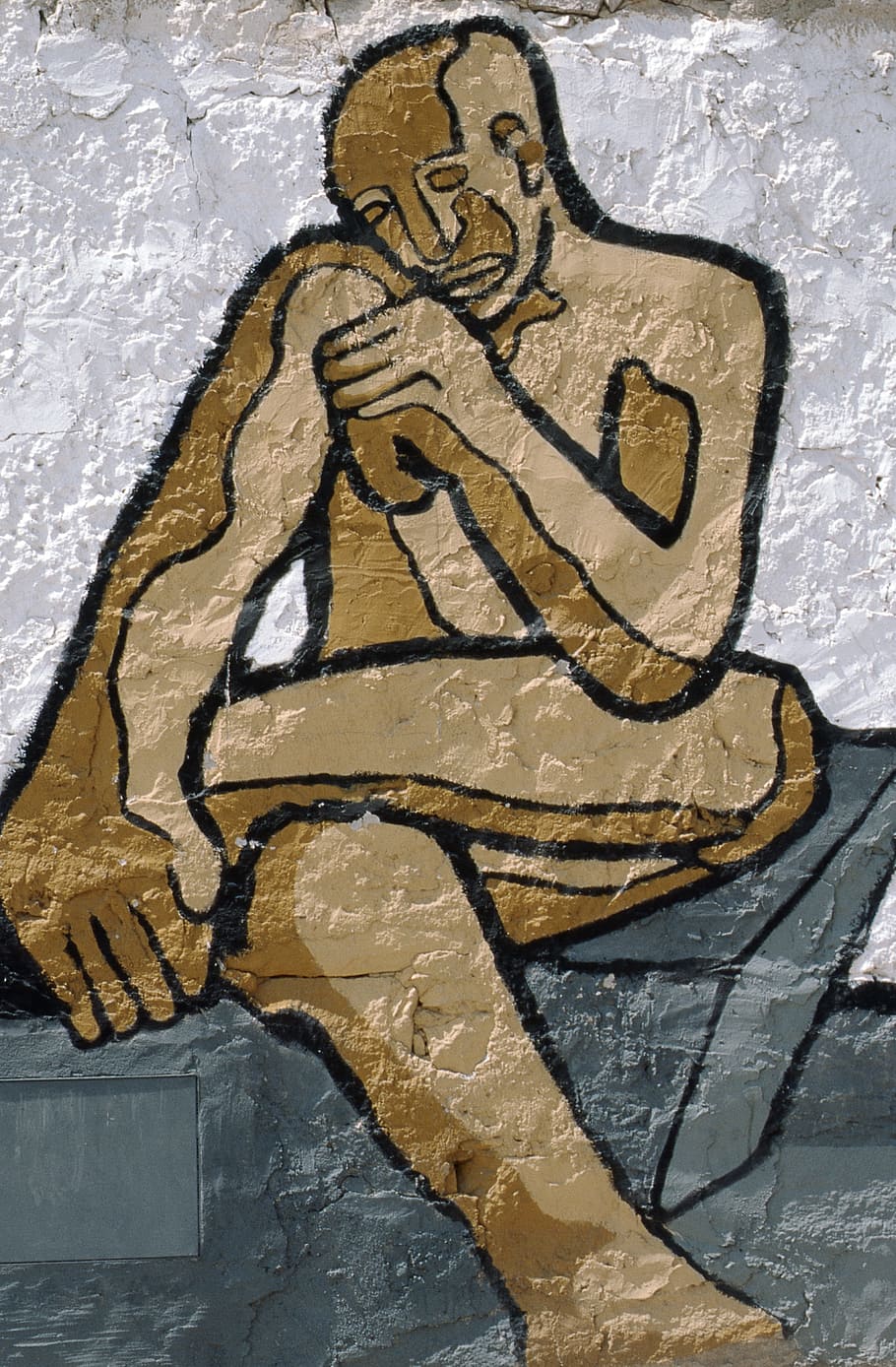 sardinia, murales, murals, graffiti, politically, man, art and craft HD wallpaper