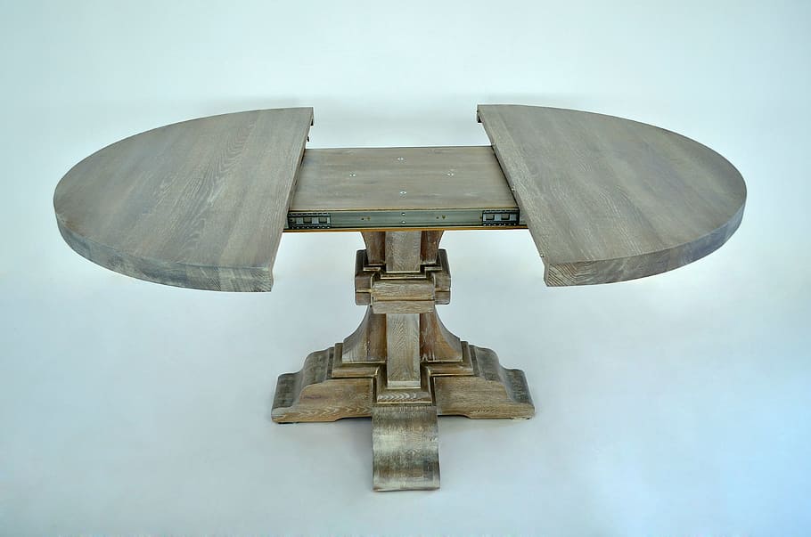 Oval, Table, Solid, Oak, no People, reflection, symmetry, military HD wallpaper