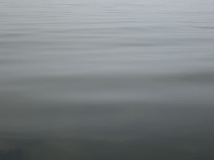 Water, Ripple, Sea, Ocean, Liquid, undulation, silk, grey, pattern HD wallpaper