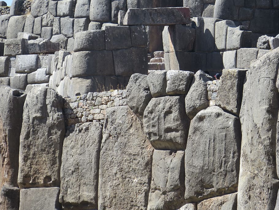 inca fortress of sacsayhuamán, cusco, peru, solid, no people, HD wallpaper