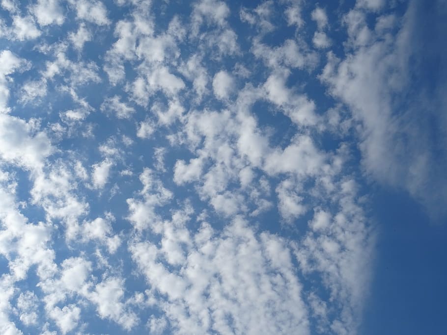 sky, blue, clouds, blue sky, blue sky clouds, summer, day, air HD wallpaper