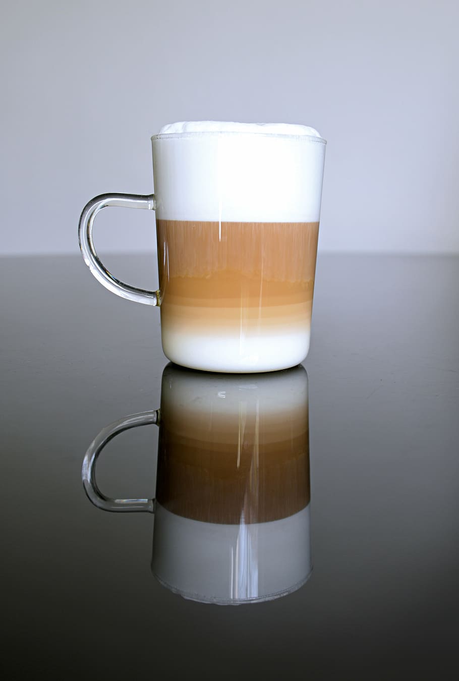 coffee, glass, milk, caffeine, batten, drink, milk cafe, delicious, HD wallpaper