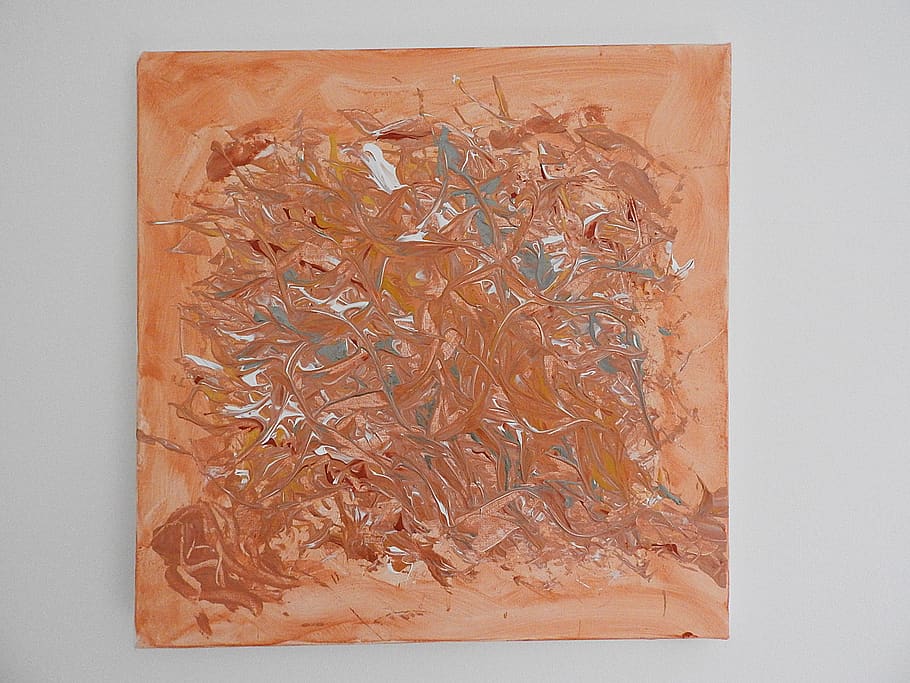 art, painting, indoors, studio shot, paper, directly above HD wallpaper