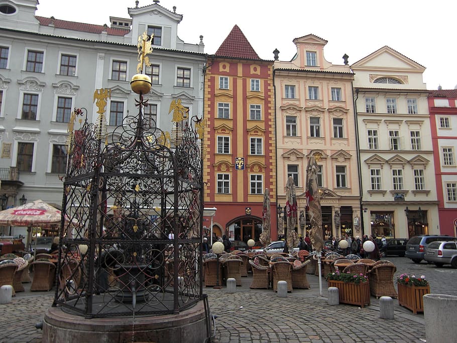 prague, czech republic, facade, architecture, building exterior HD wallpaper
