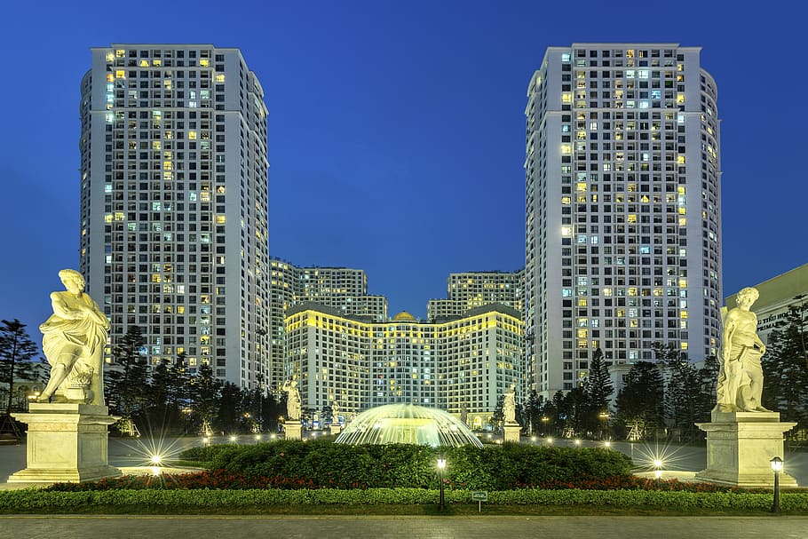 architecture, building, infrastructure, establishment, apartment HD wallpaper