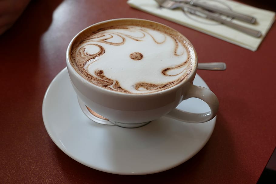 Cup Of Coffee, Pattern, Drink, nice pattern, cozy, coffee time HD wallpaper