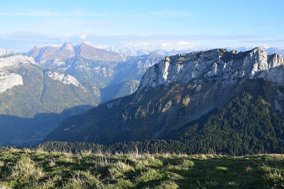 mountain, alps, landscape, summit, nature, scenics - nature HD wallpaper