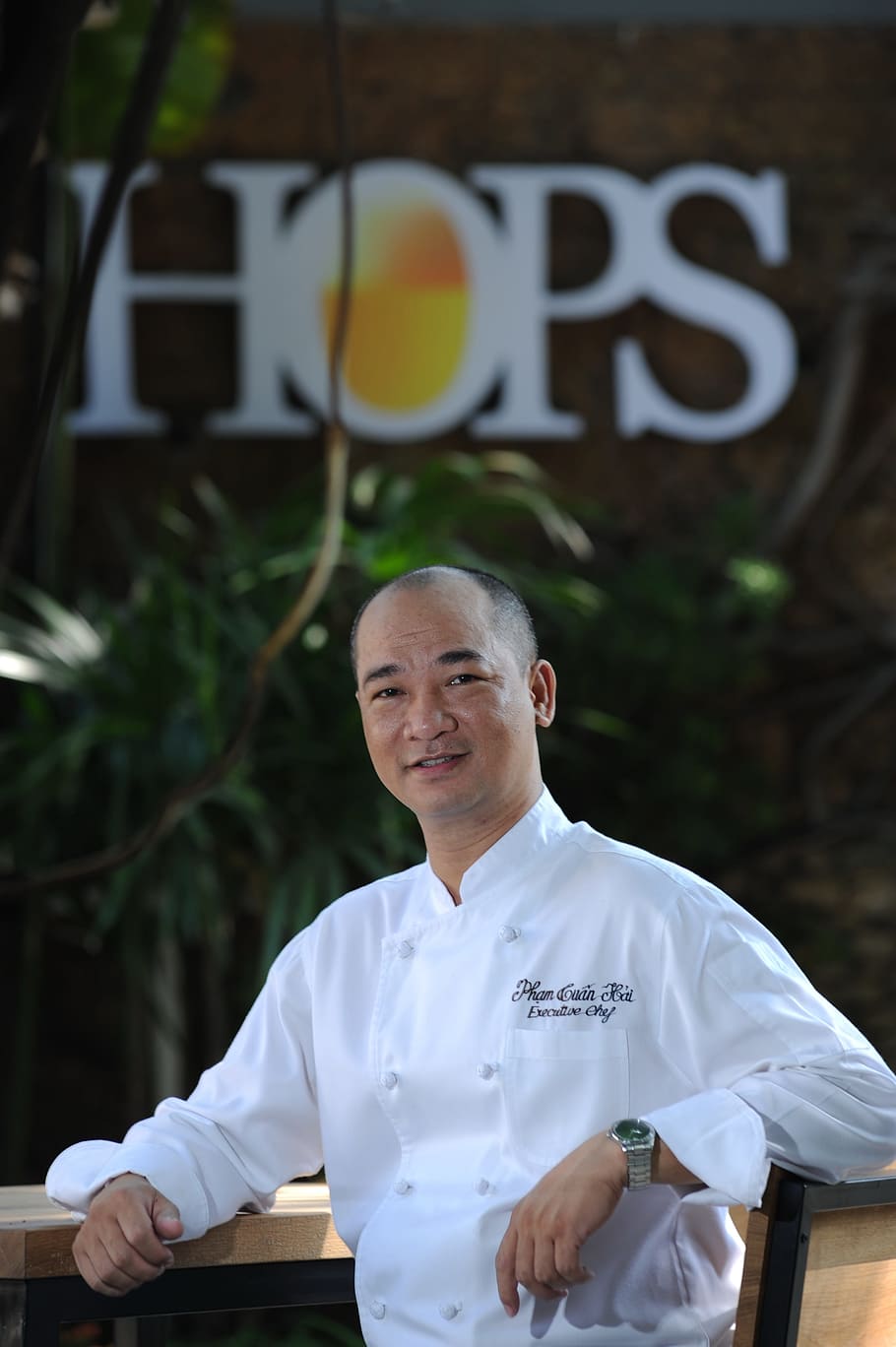 man in white chef uniform, master, cook, beer, people, hops HD wallpaper