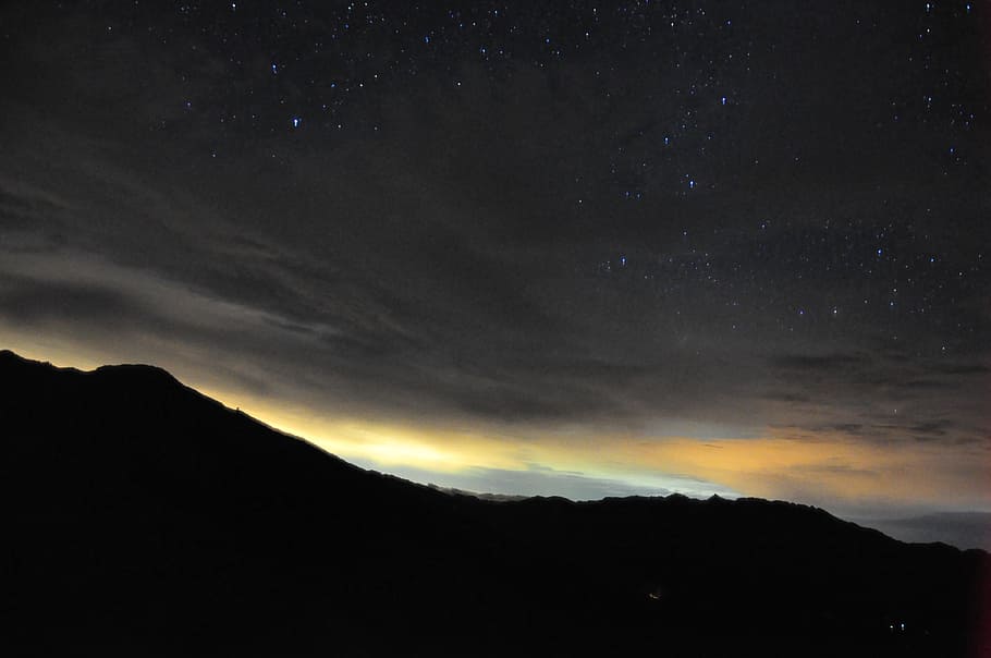Night, Sky, Cloud, nature, dark, astronomy, cloud - Sky, star - Space HD wallpaper