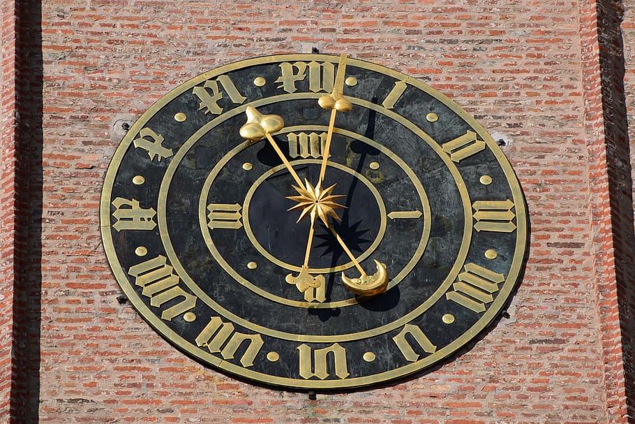 clock, church clock, clock tower, time of, pointer, clock face HD wallpaper
