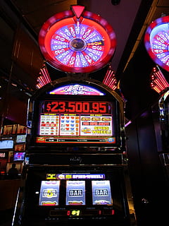 HD wallpaper: casino, arcade, slot machines, gambling, risk, jackpot, money - Wallpaper Flare