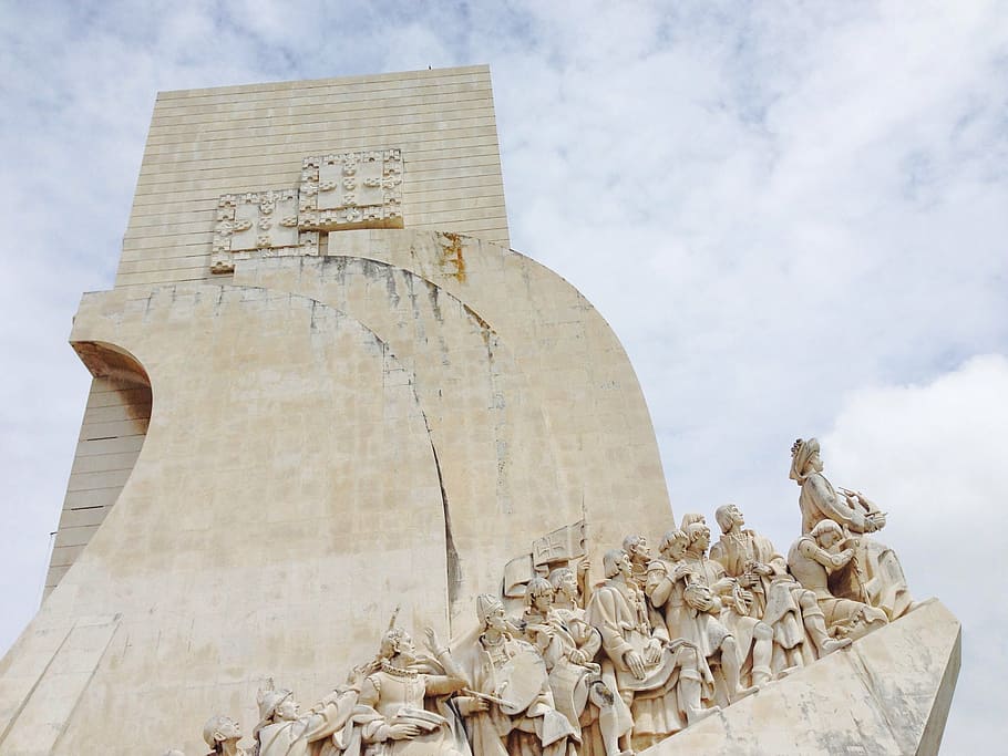 statue, sculpture, lisbon, human representation, art and craft HD wallpaper