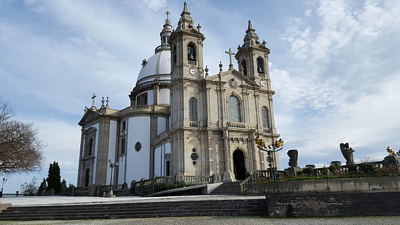 sameiro, braga, sanctuary, church, architecture, cathedral HD wallpaper