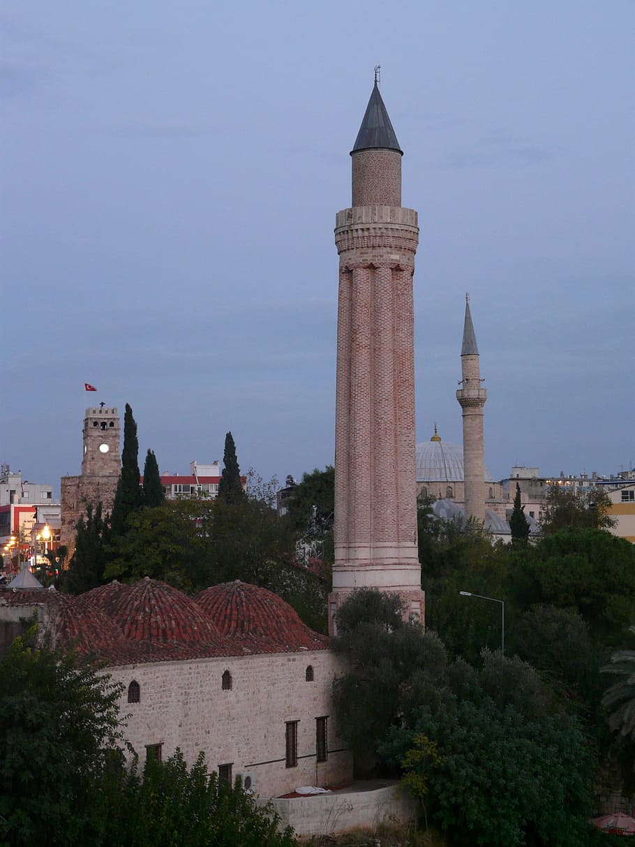 Mosque Of Yivli Seminars, Mosque, antalya, turkey, minaret, ulu cami, HD wallpaper