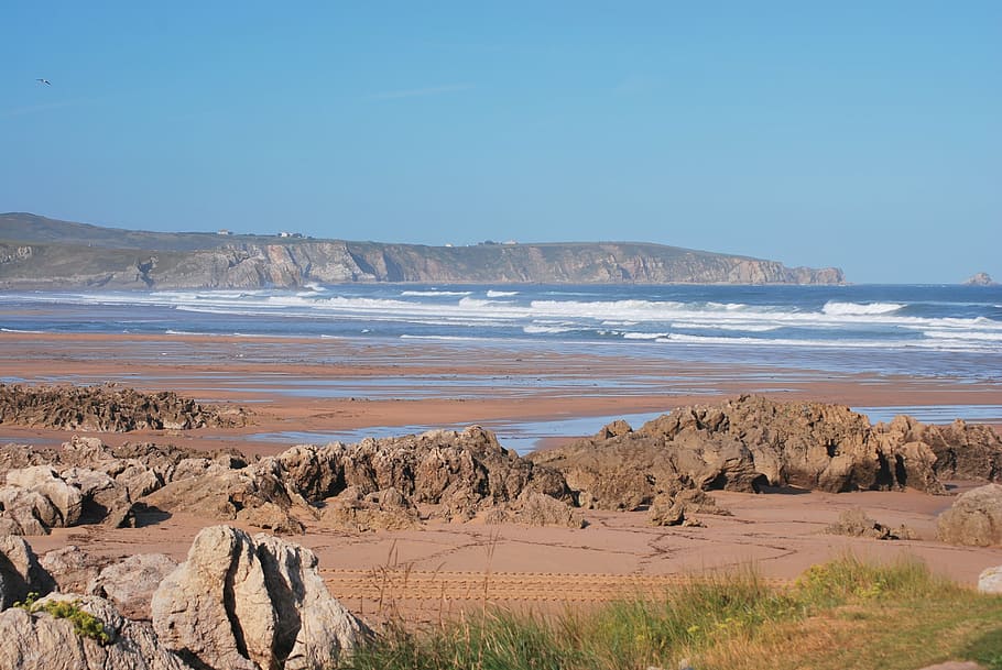 cantabria, liencres, september, water, scenics - nature, beauty in nature HD wallpaper