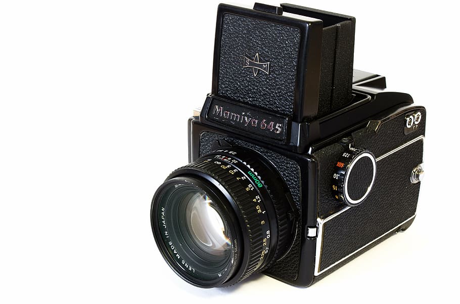 camera, analog camera, medium format, old camera, mamiya, lens HD wallpaper