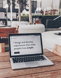 white and black laptop, laptop computer showing text on white background HD wallpaper