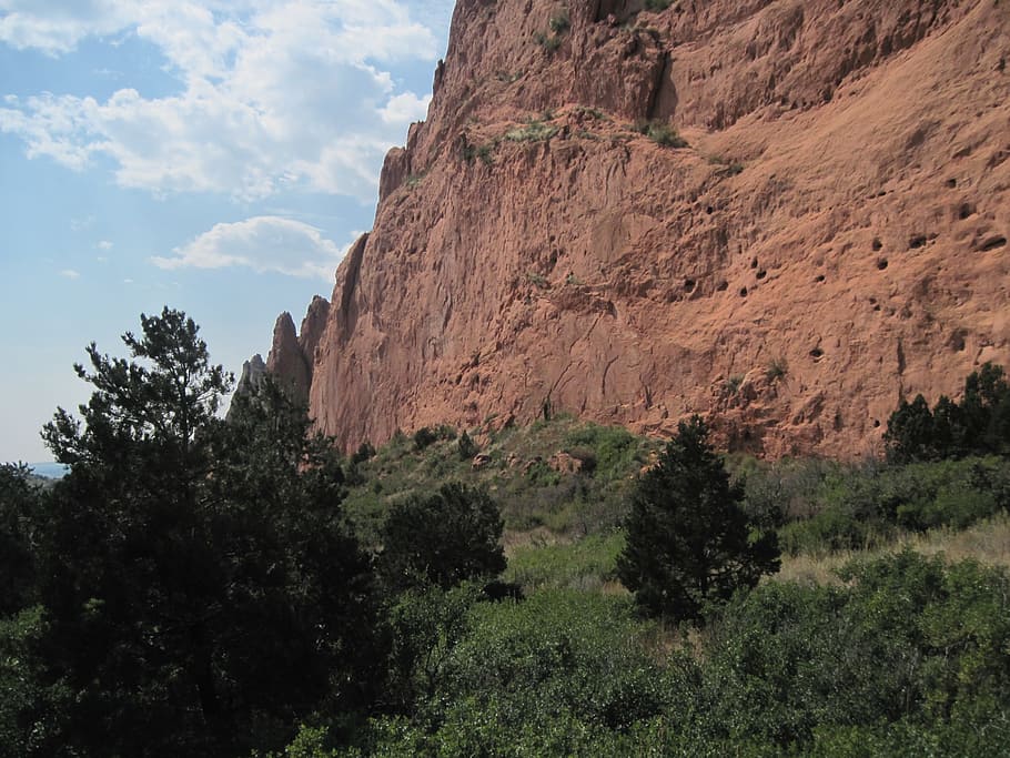 HD wallpaper: garden of the gods, mountain, colorado, springs, travel ...