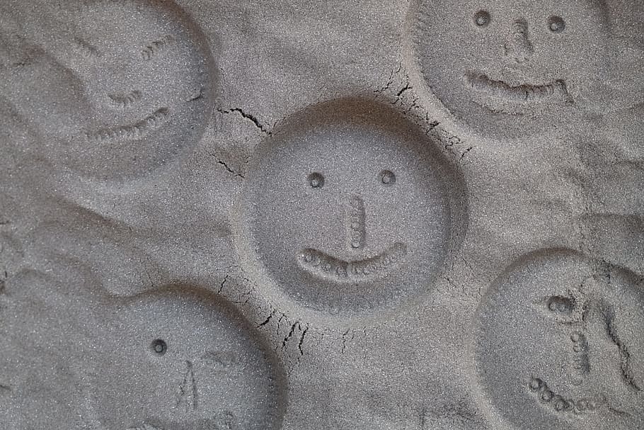 Sand, Kinetic, Magic, Child, Play, funny, smiley, face, grin HD wallpaper