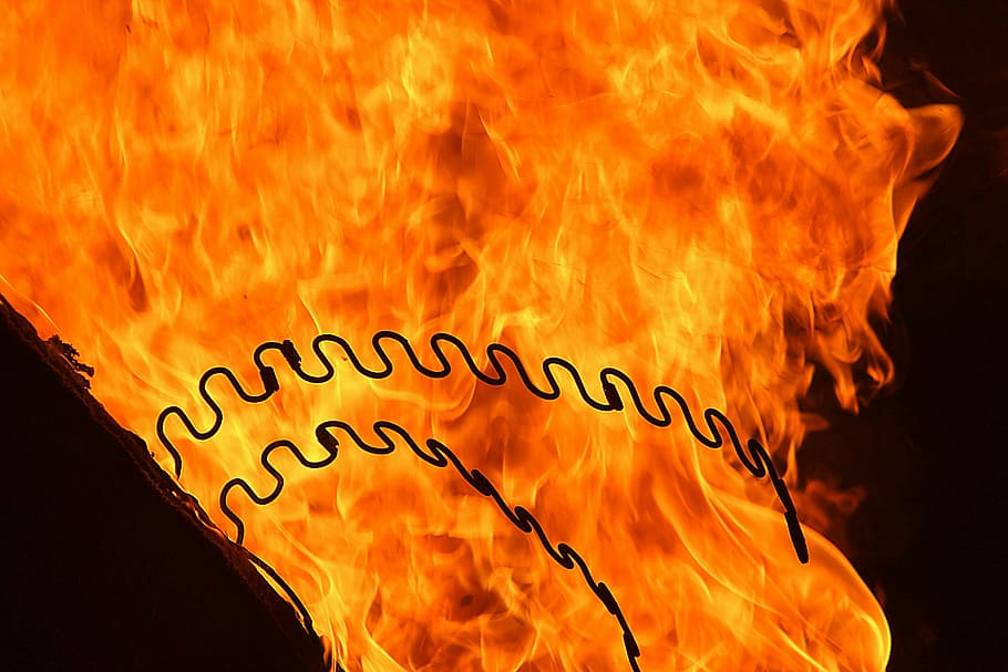 fire, background, flame, black, hot, blazing, inferno, burn HD wallpaper