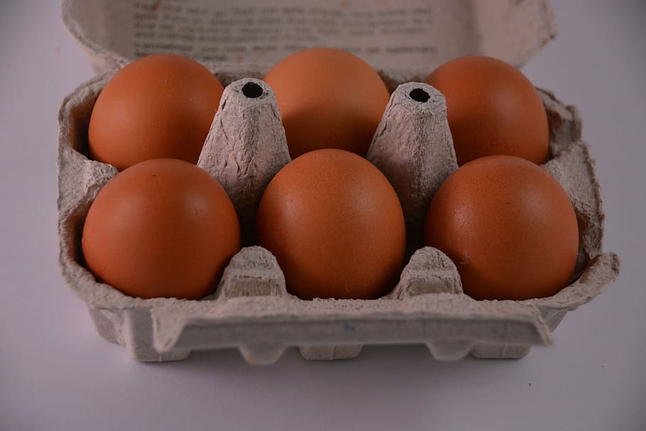 hen, eggs, kitchen, egg carton, eat, gastronomy, vitamins, power HD wallpaper