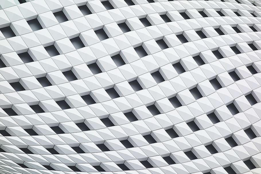 GINZA PLACE, pattern, architecture, facade, geometry, abstract HD wallpaper