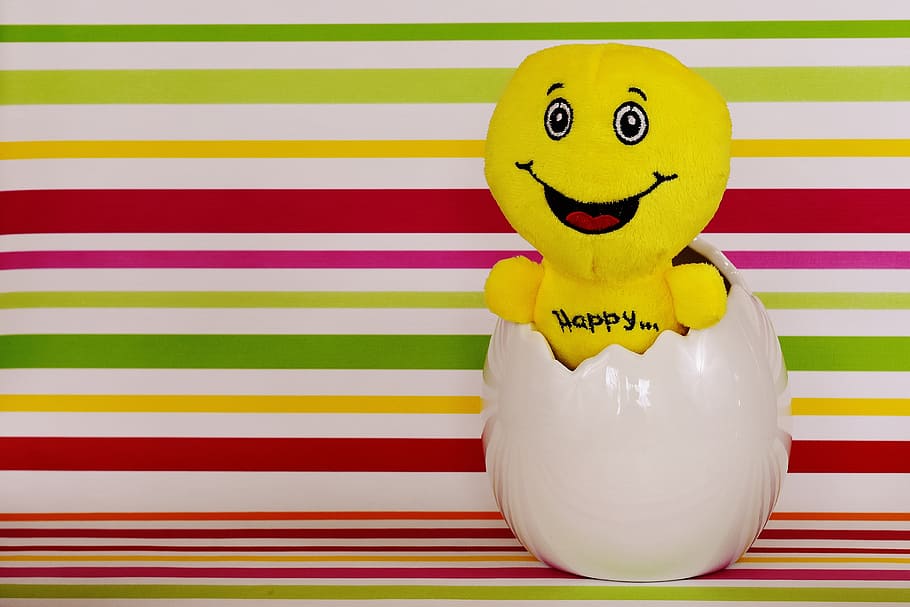 easter, happy easter, smiley, cheerful, funny, eggshell, laugh HD wallpaper