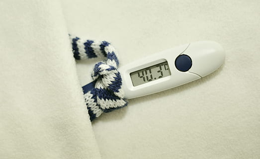 white thermometer reading at 40.3, fever, fever thermometer HD wallpaper