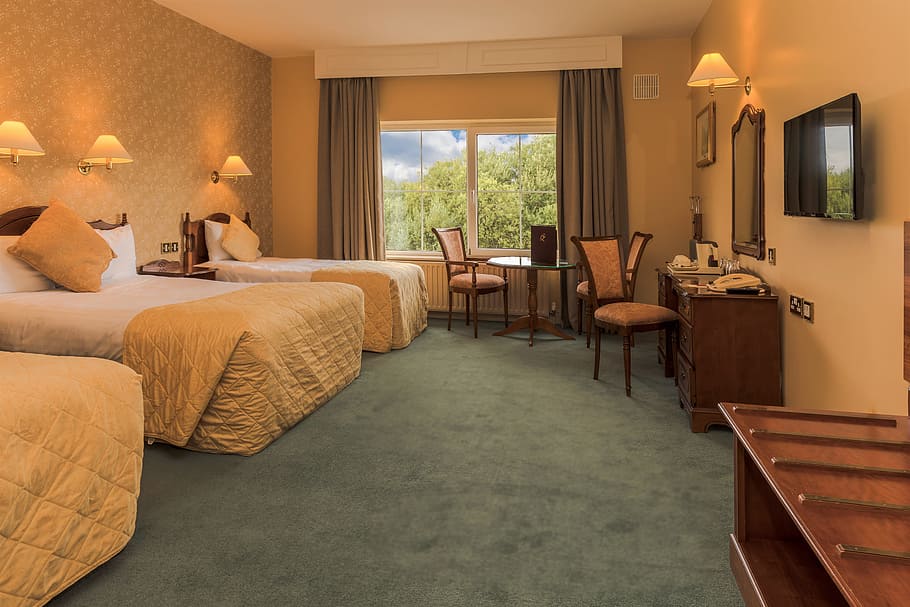 killarney, eviston, hotel, brooklodge, furniture, domestic room HD wallpaper