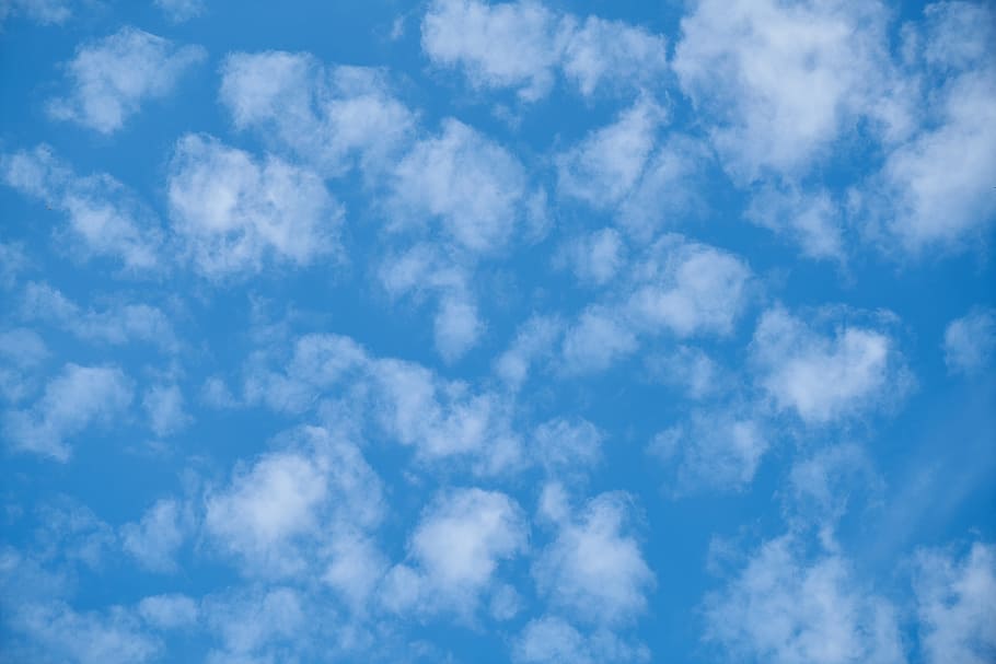 sky, air, atmosphere, fly, space, open air, clouds, high, white HD wallpaper