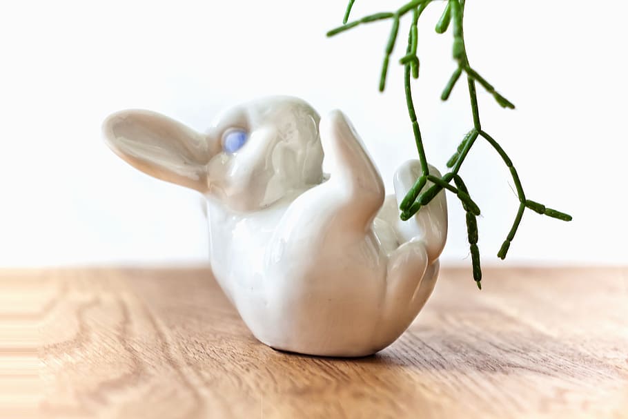Hare, Easter, Figure, Spring, easter bunny, long eared, rabbit HD wallpaper