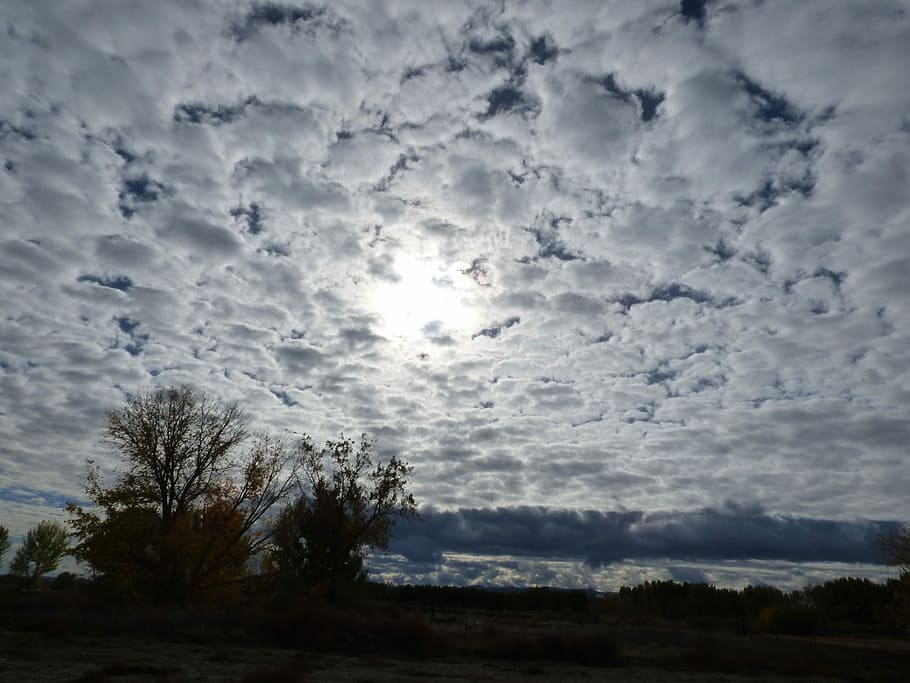 Landscape, Sun, Clouds, Idaho, sky, cloud - sky, nature, scenics HD wallpaper