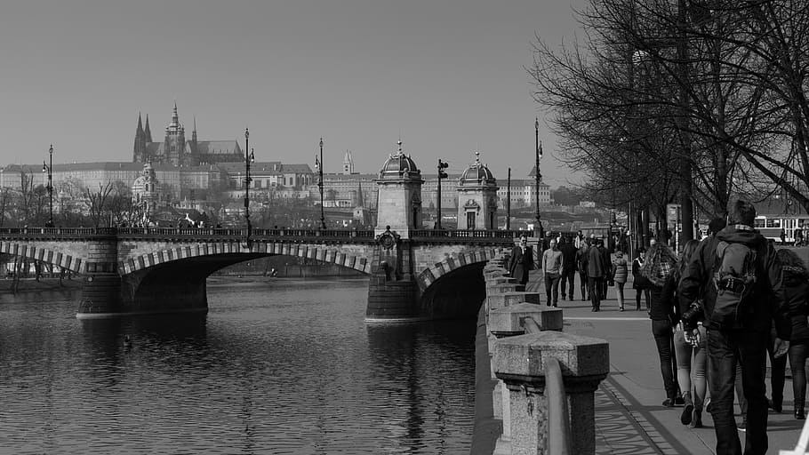 prague, sight seeing, tourism, stroll, city tour, tourist, czech republic HD wallpaper