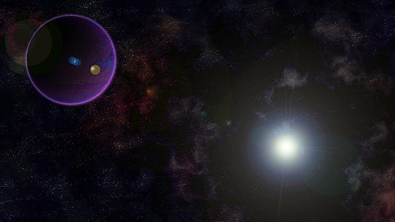 galaxy illustration, space, planets, stars, astronomy, star - Space HD wallpaper