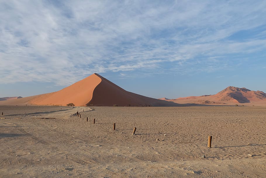 Namibia, Sossusvlei, Desert, Sand, Sand, Dune, enormous, landscape HD wallpaper