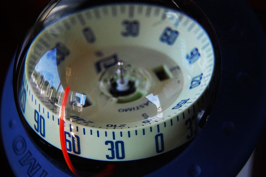 blue and white compass, Sea, Ship, Compass Point, North, east HD wallpaper