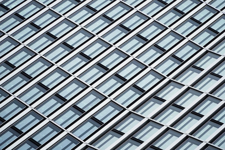 architectural photography of glass building, facade, abstract HD wallpaper