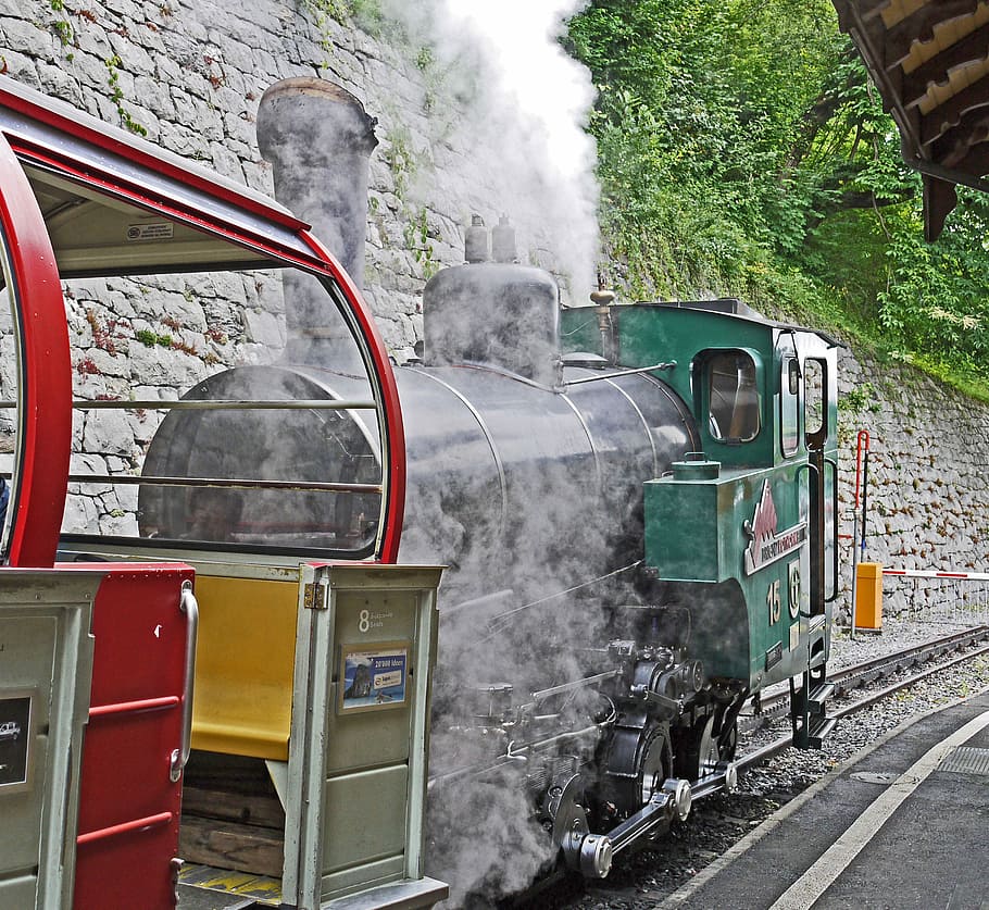 steam locomotive, mountain railway, brienz, brienz rothornbahn